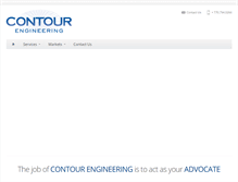 Tablet Screenshot of contoureng.com